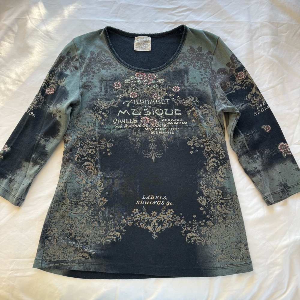 Skinny Minnie Alphabet Musique long sleeve